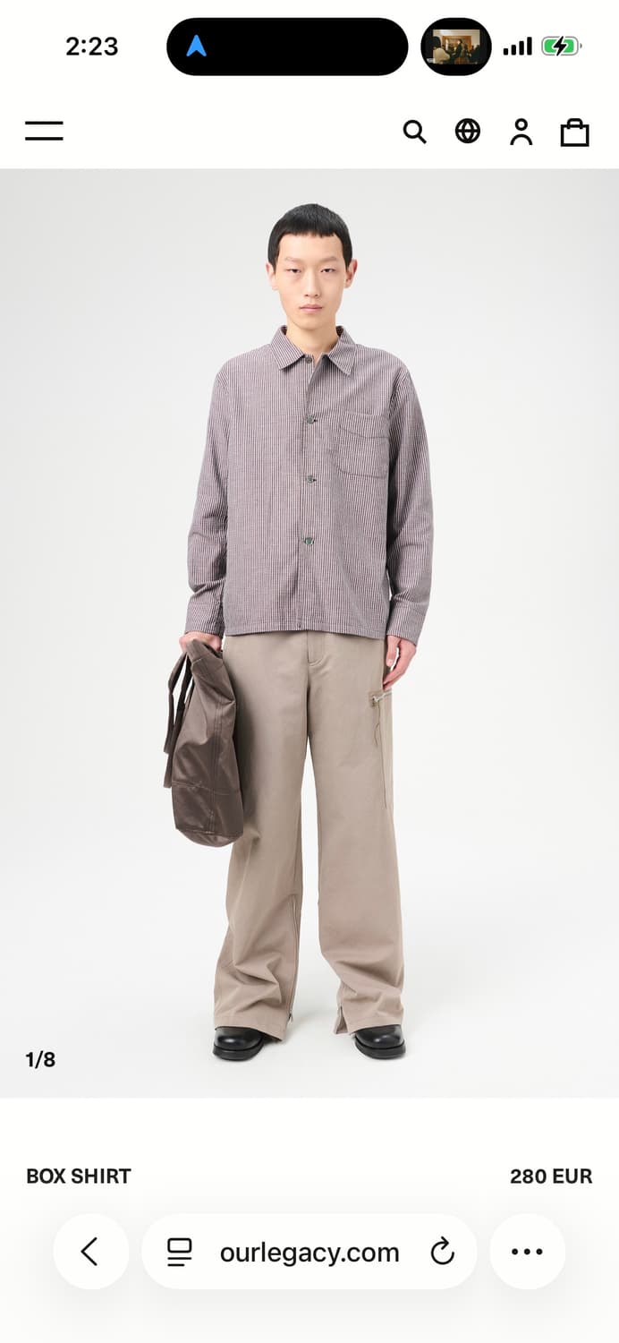 아워레가시 셔츠 상품이미지2