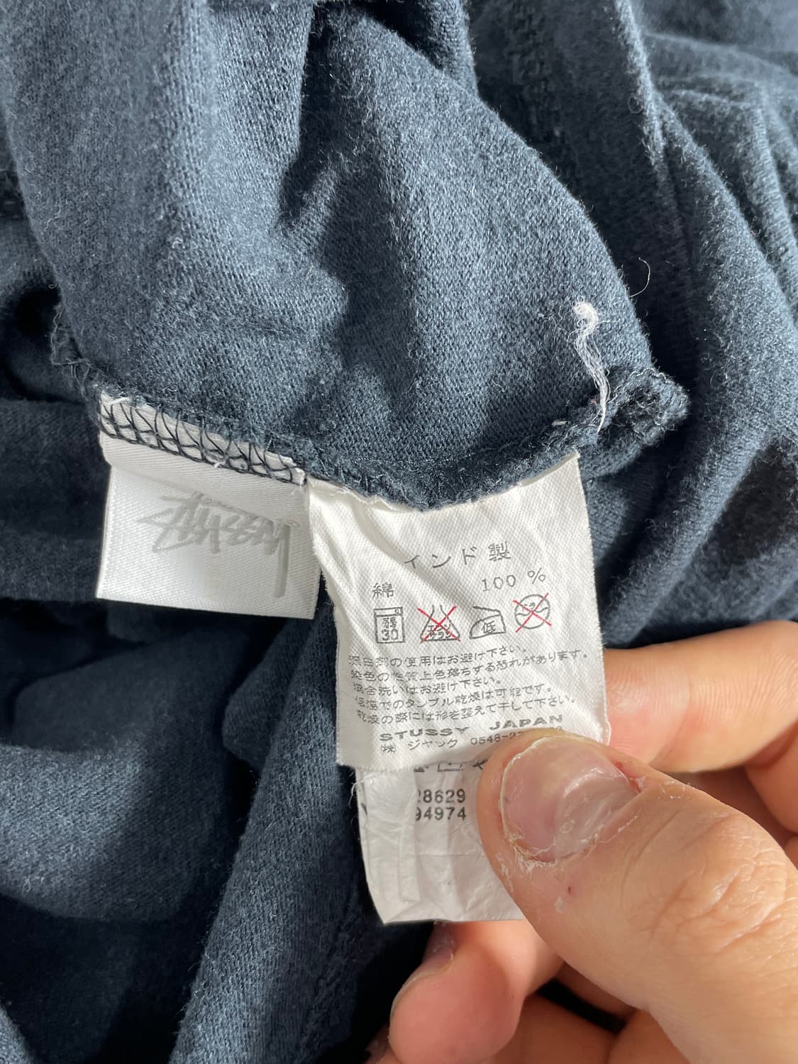 스투시 포켓 반팔 티셔츠 블랙 상품이미지5