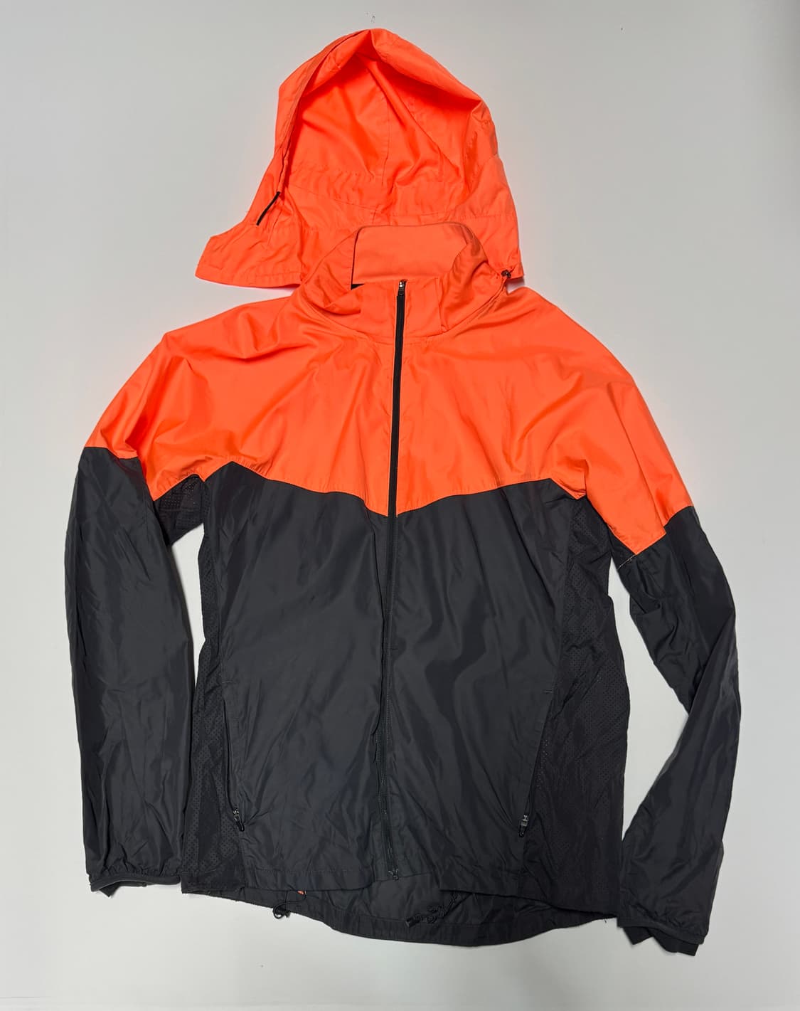 나이키 러닝 올드스쿨 배색 후드 바람막이 상품이미지1