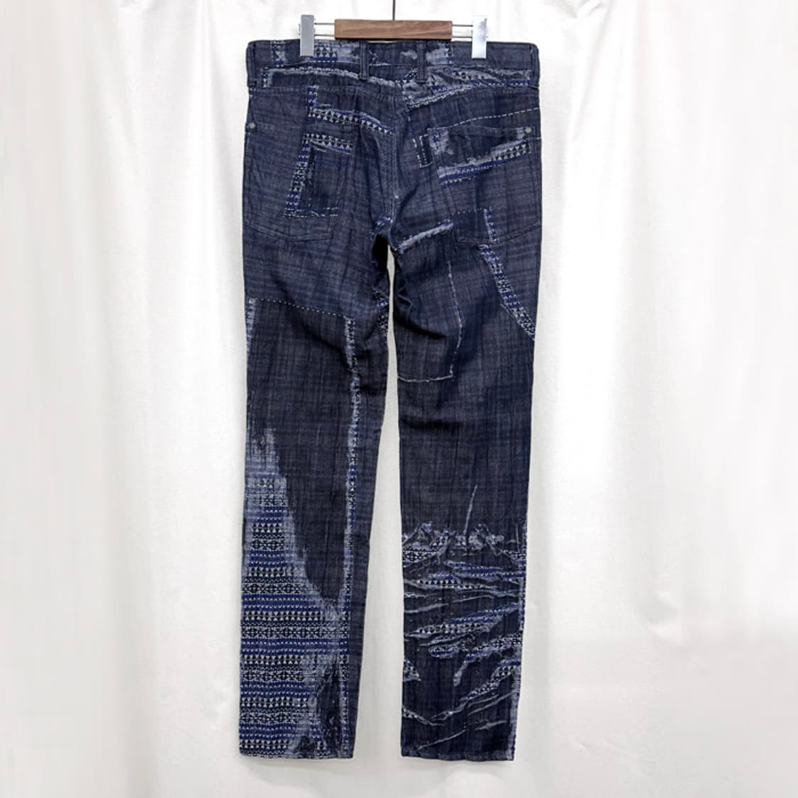 이세이미야케맨 사시코 데님 팬츠 상품이미지4