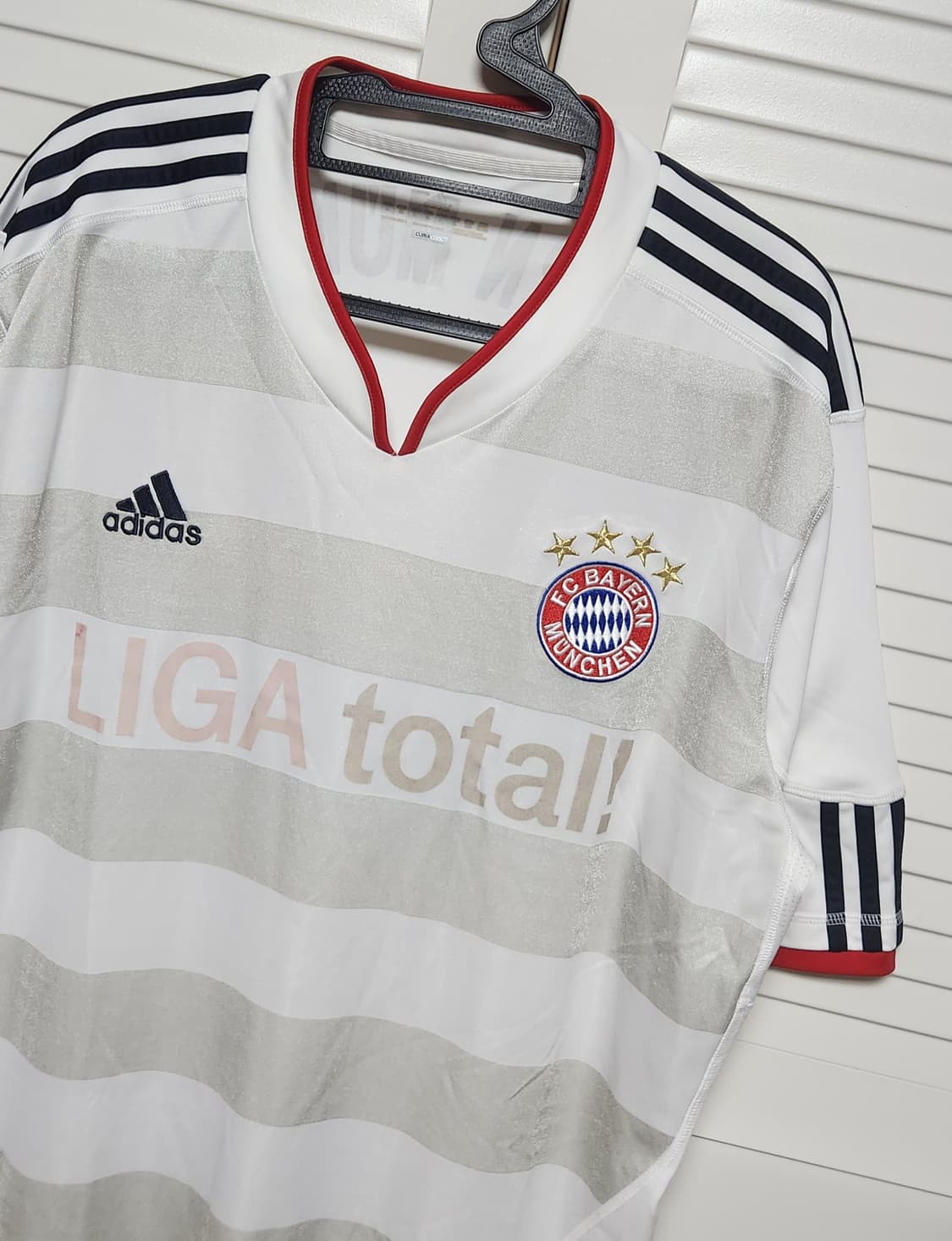 10-12 바이에른 뮌헨 어웨이 아디다스 유니폼 반팔 상품이미지3