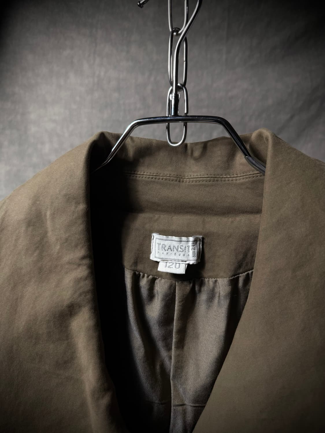 TRANSIT Asymmetric High Neck Jacket  상품이미지5