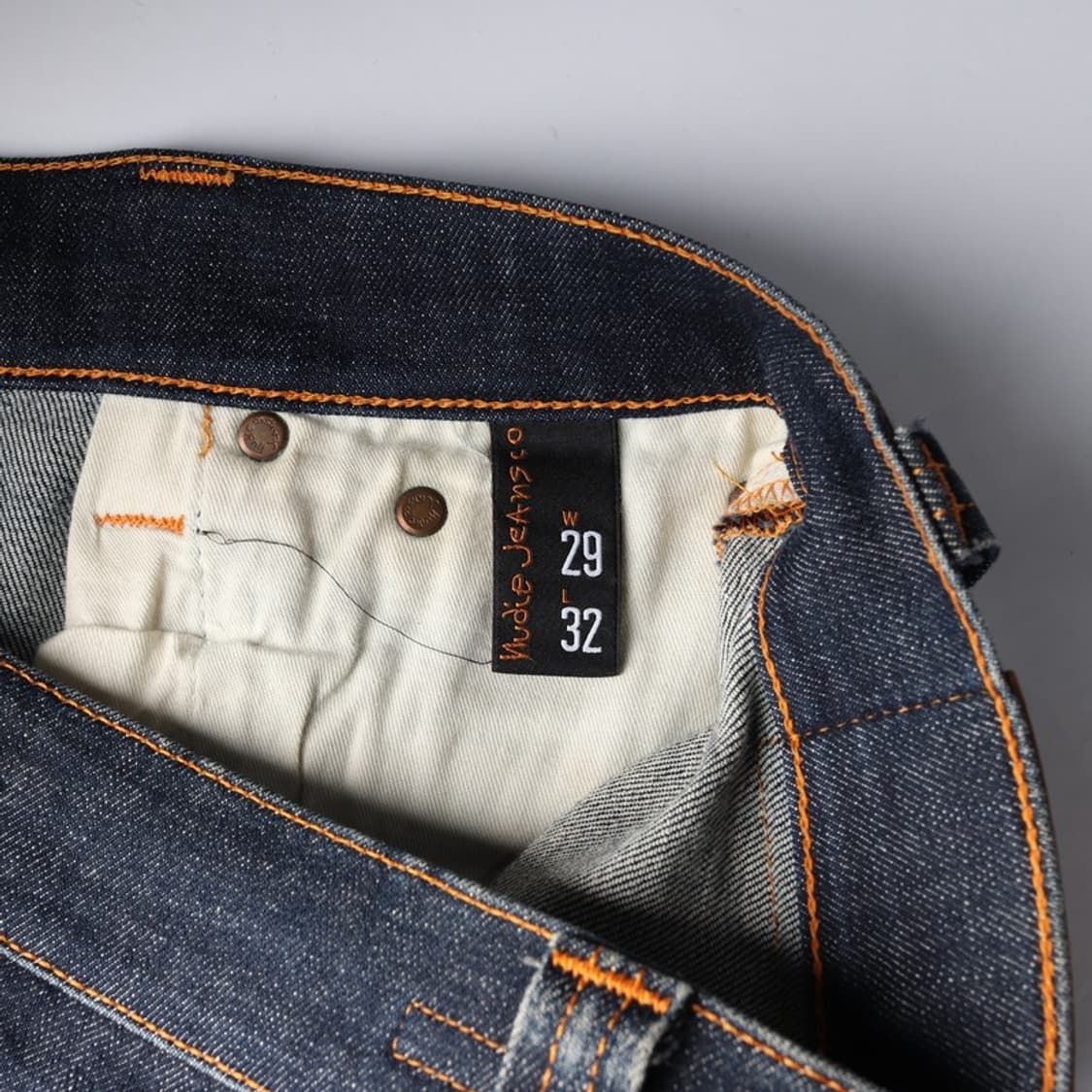 누디진 씬핀 오드트 생지 데님 팬츠 29 상품이미지7