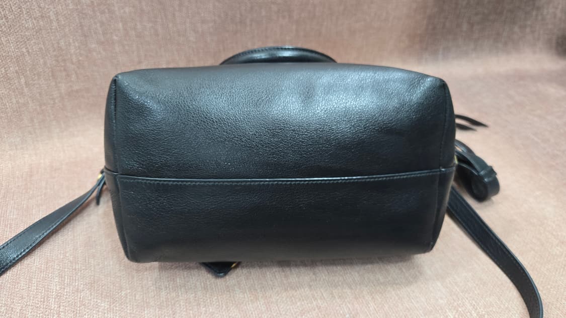 프라다 정품 카프 블랙 레더 토트백 겸 숄더백 상품이미지6