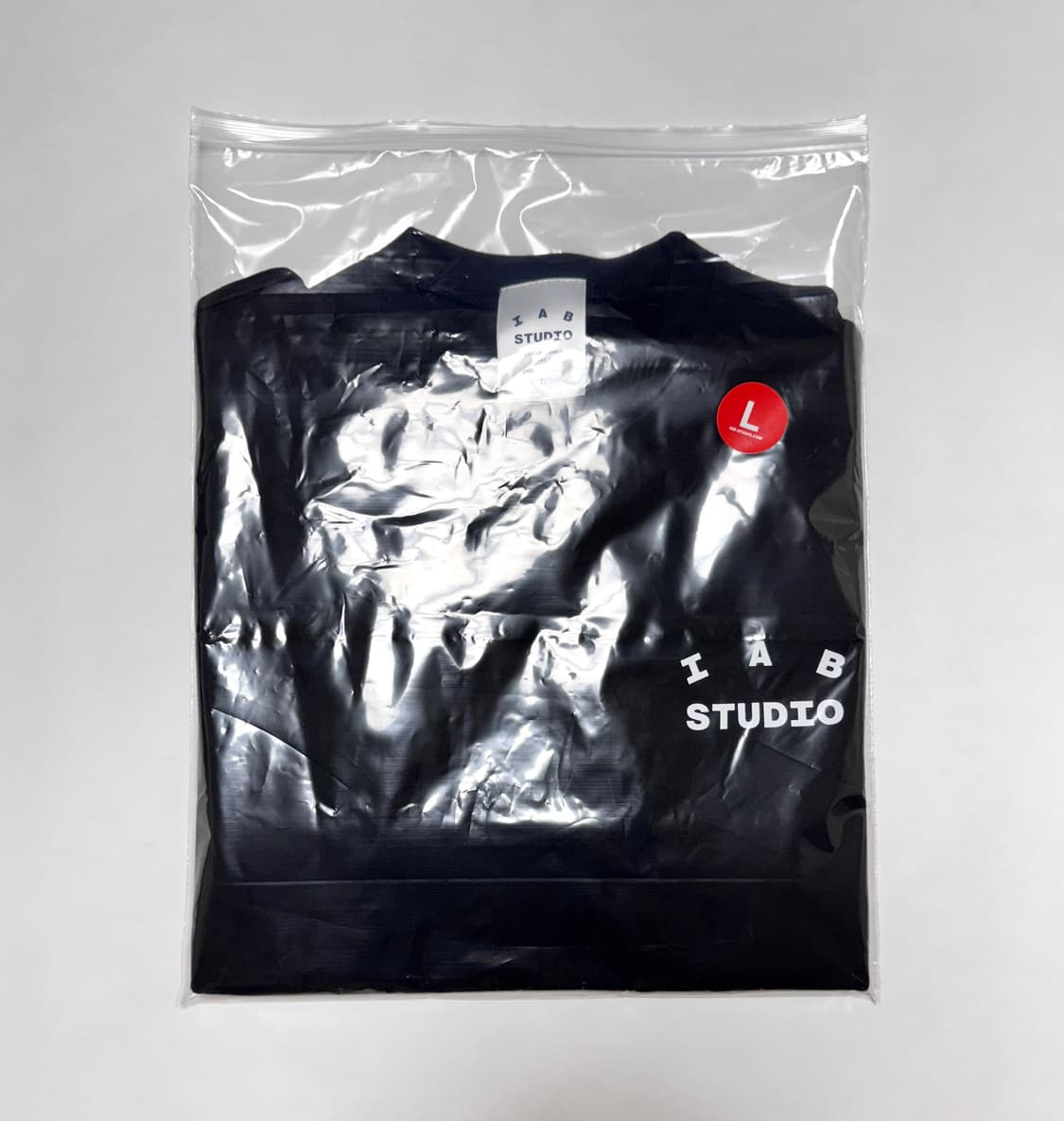 아이앱 스튜디오 티셔츠 블랙 화이트 L, XL 상품이미지3