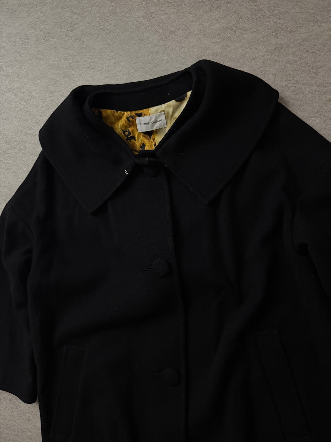 츠모리치사토 울 코트 상품이미지5