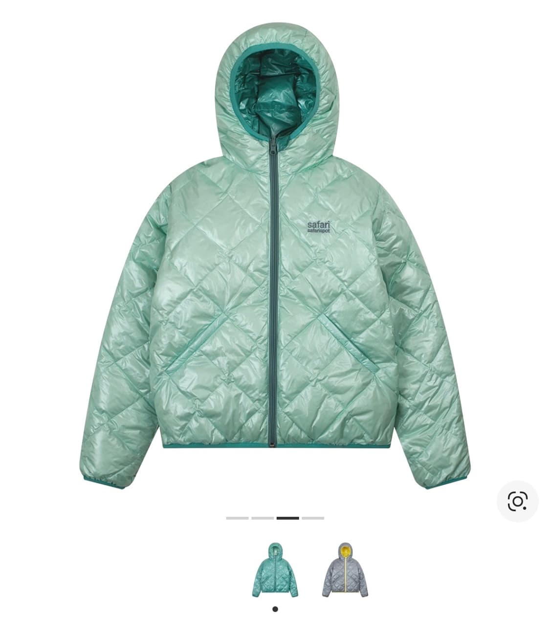 사파리스팟 리버시블 경량패딩 상품이미지2