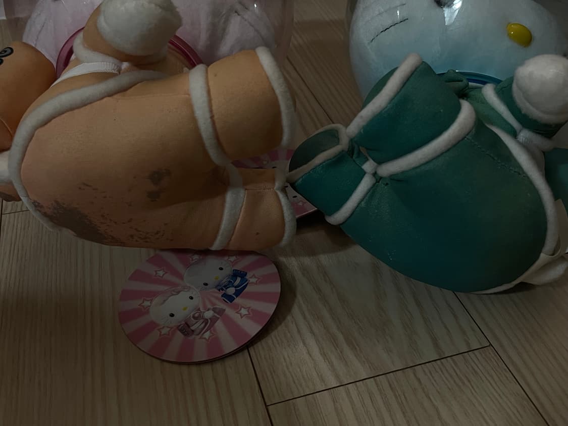 [새상품] 99년도 고전 키티 다니엘 인형 세트 (우주인 키티 다니엘) 상품이미지2