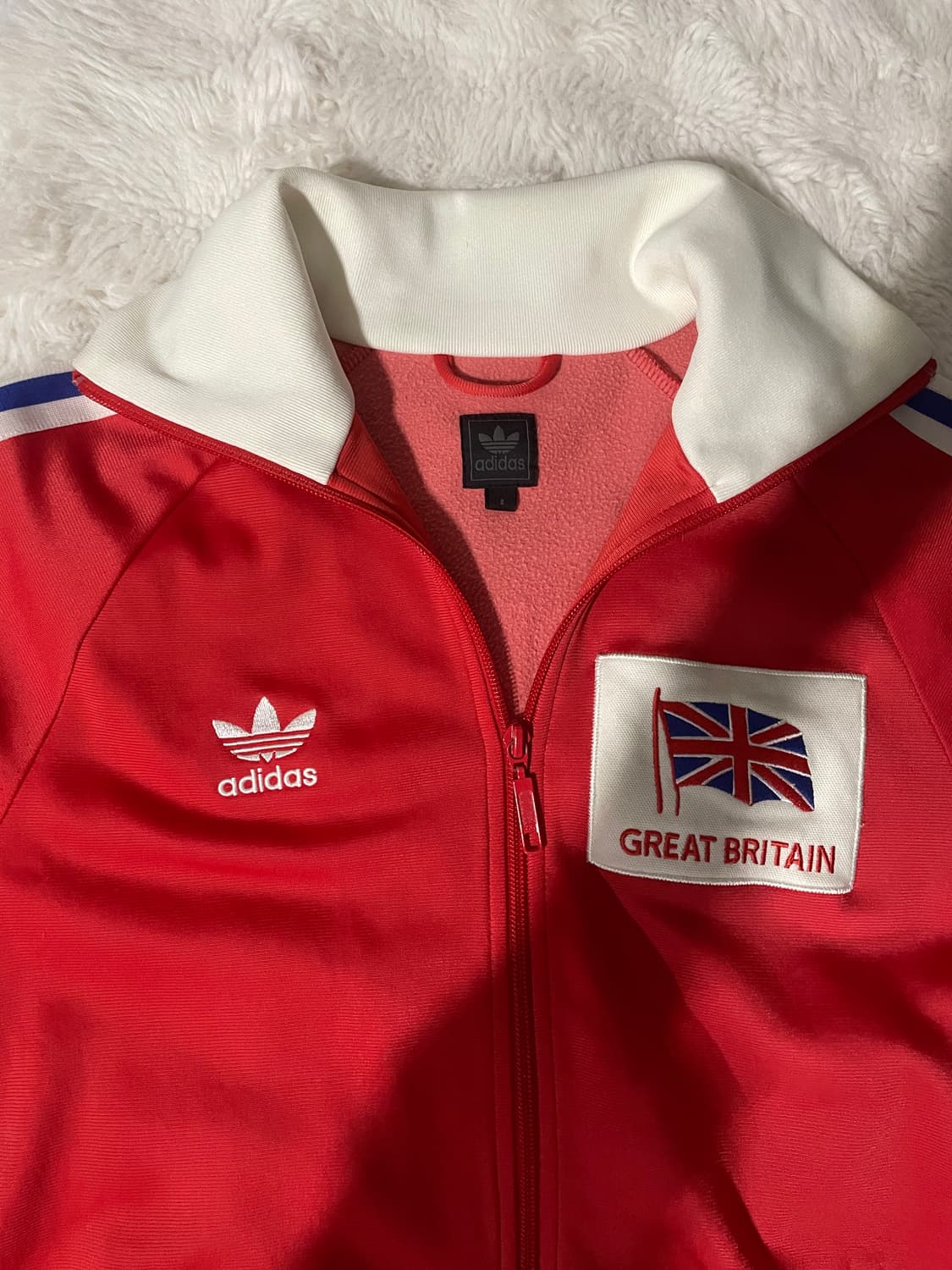 아디다스 파이어버드 브리튼 트랙탑 져지 레드 상품이미지2