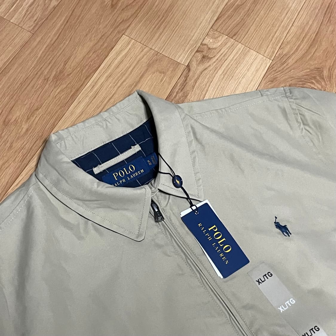 (새상품) [110] 폴로 랄프로렌 베이지 스윙탑자켓 상품이미지4