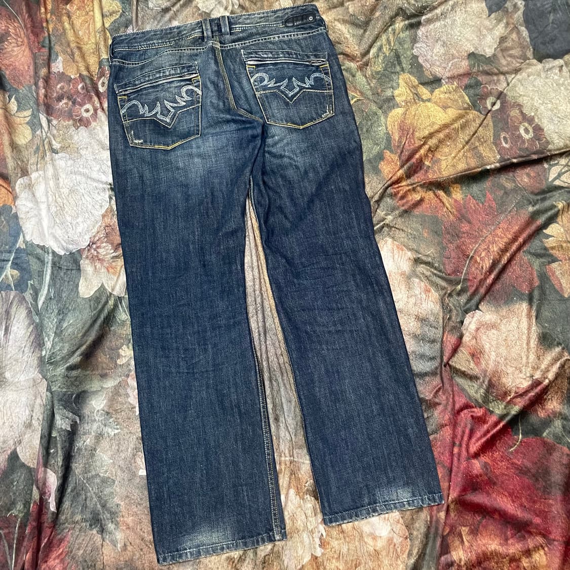 디젤 빈티지 백로고 워싱데님진 34 상품이미지3