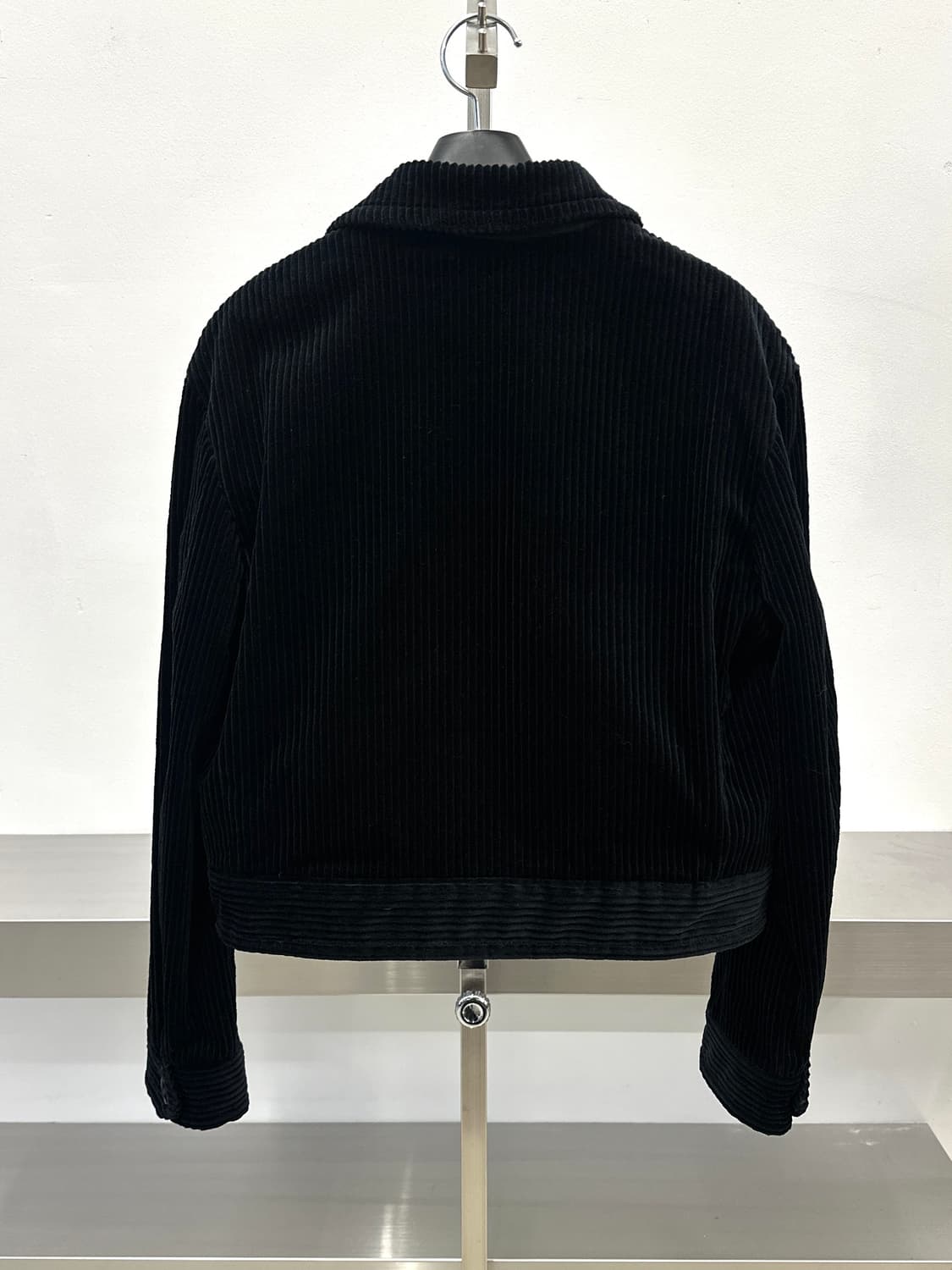 산드로 벨벳 코듀로이 크롭 자켓  상품이미지5