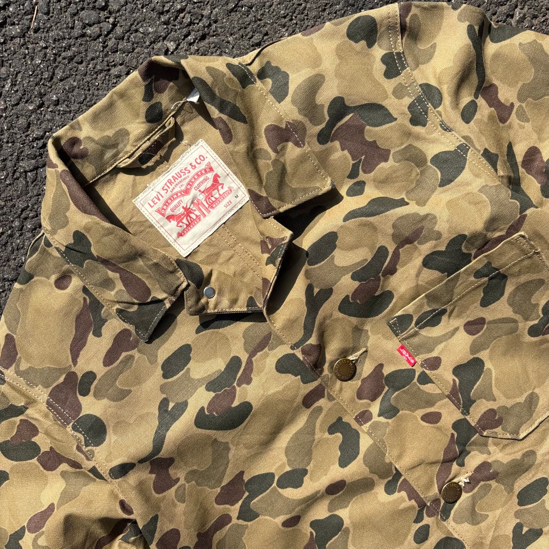 리바이스 카모 초어 자켓 상품이미지4