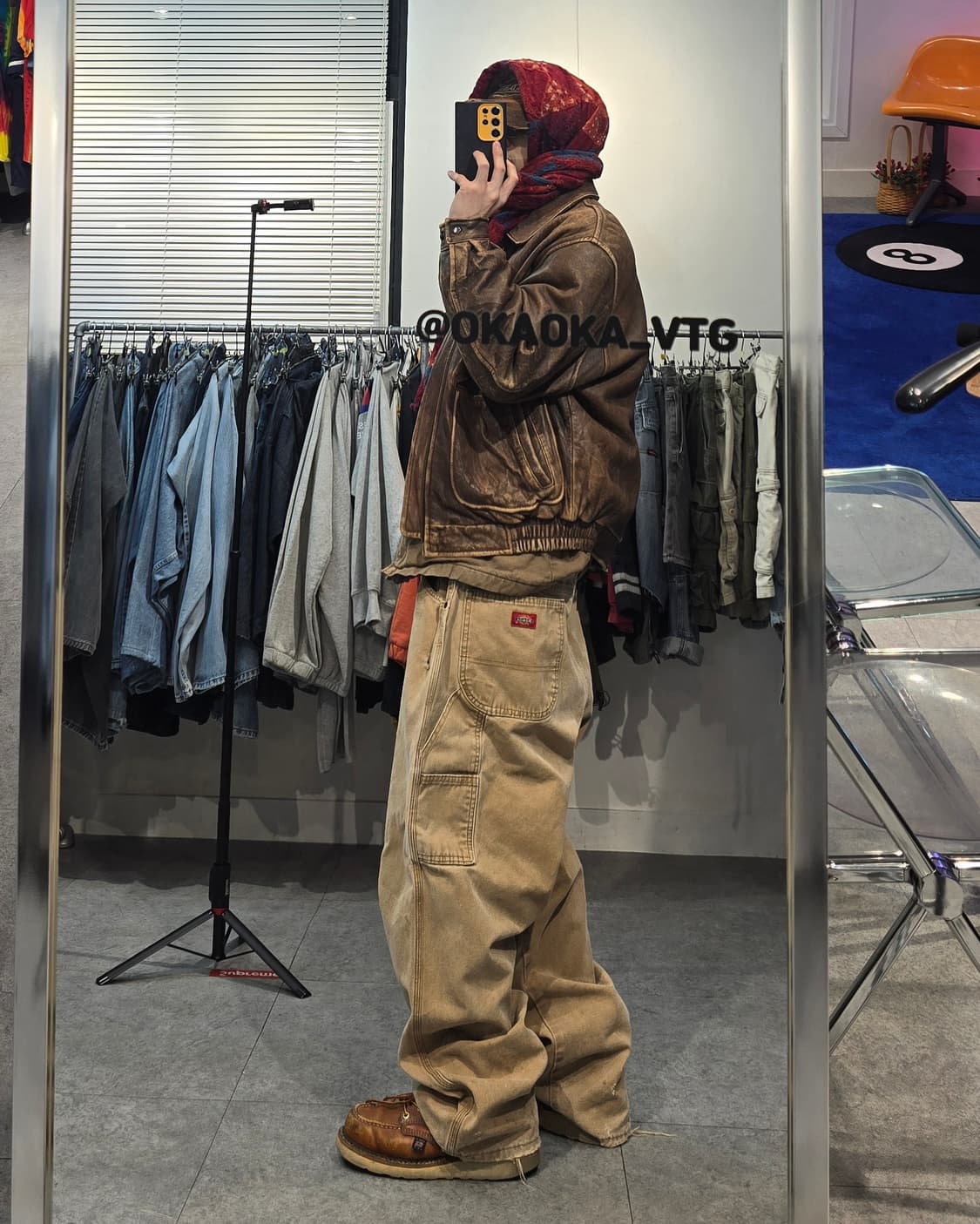 DICKIES 싱글니 워크팬츠 상품이미지3