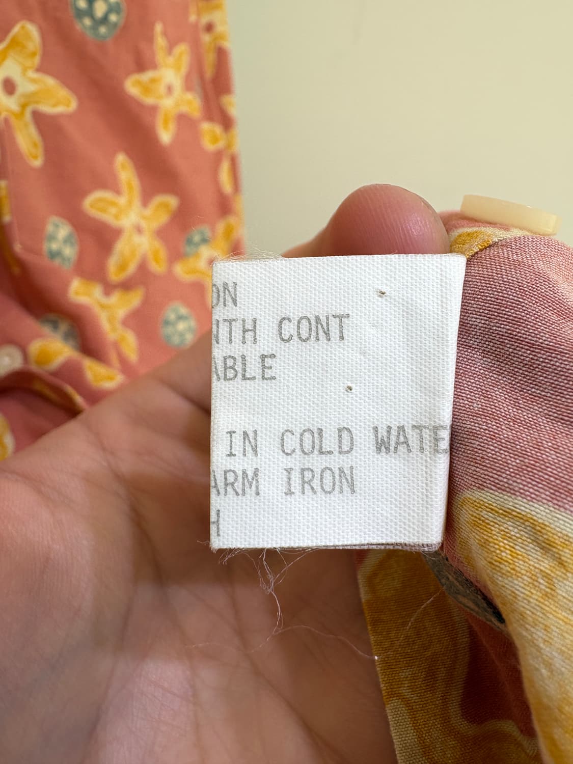 빈티지 VALENTINO 플로랄 프린팅 셔츠  상품이미지8