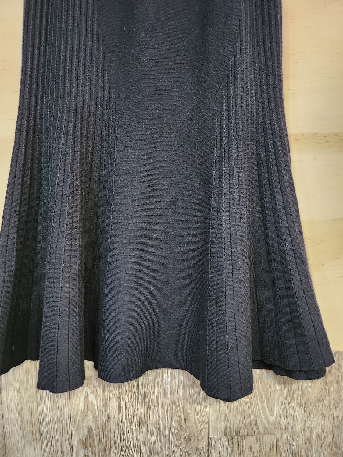 438) 니트 플레어 스커트 상품이미지3