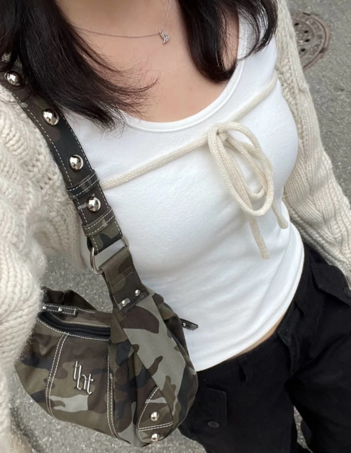쓰리타임즈 카고 조니백 상품이미지2