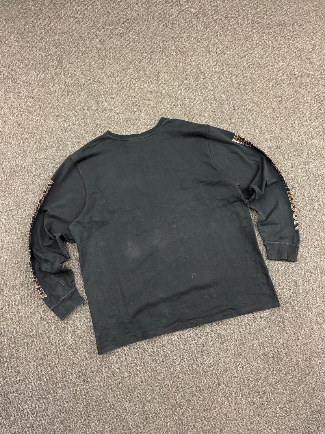 2XL)할리데이비슨 빈티지 110주년 헨리넥 롱슬리브 상품이미지7