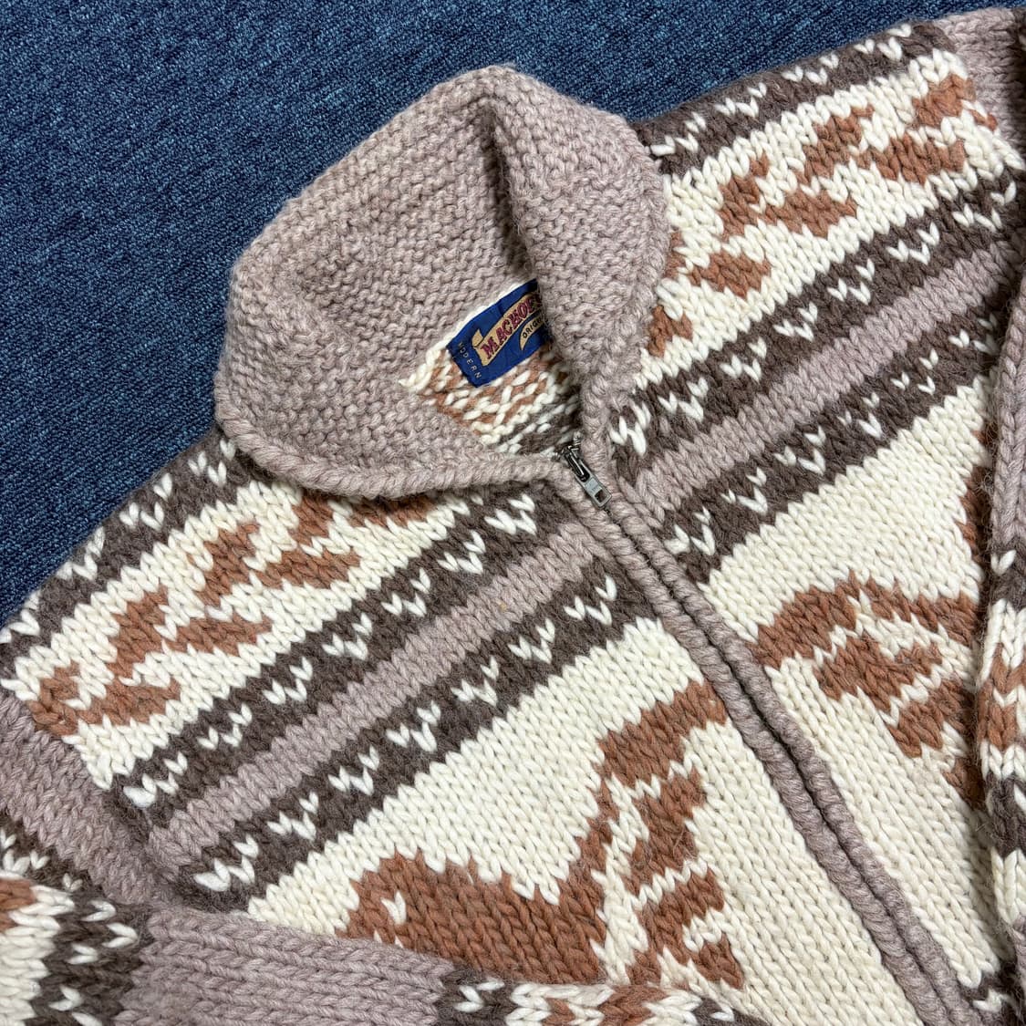 MACHOPE 맥호프 코위찬 니트 자켓 상품이미지3