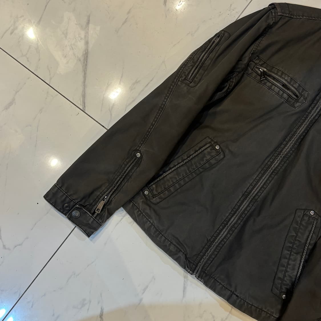 빈티지 Y2K 투포켓 남성 자켓 패치자켓 상품이미지2