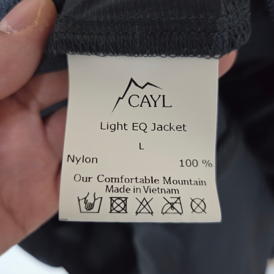 cayl 바람막이 light EQ jacket 팝니다 상품이미지5