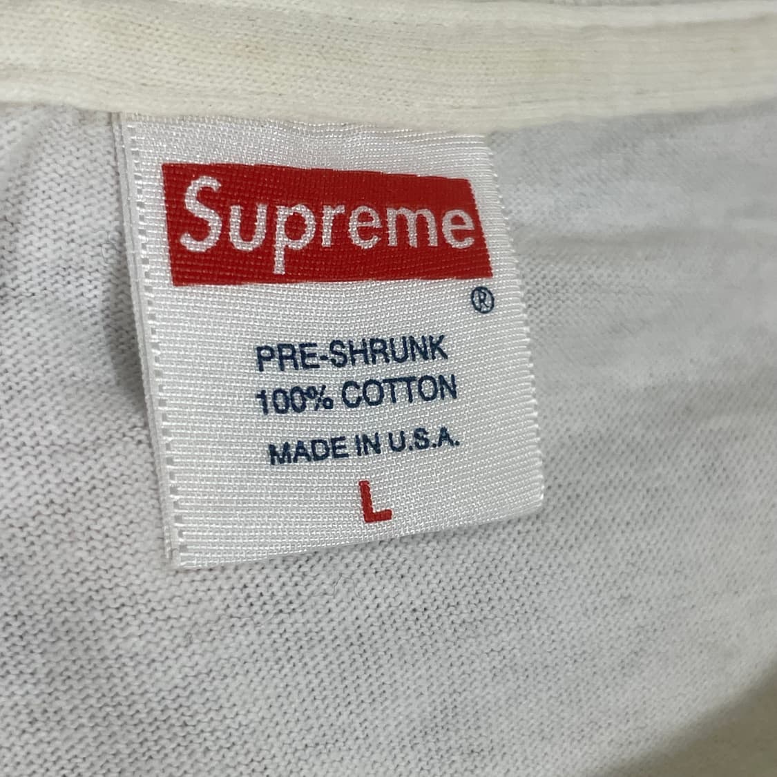 슈프림 supreme 2002년도 fuck카마초 티셔츠 상품이미지2