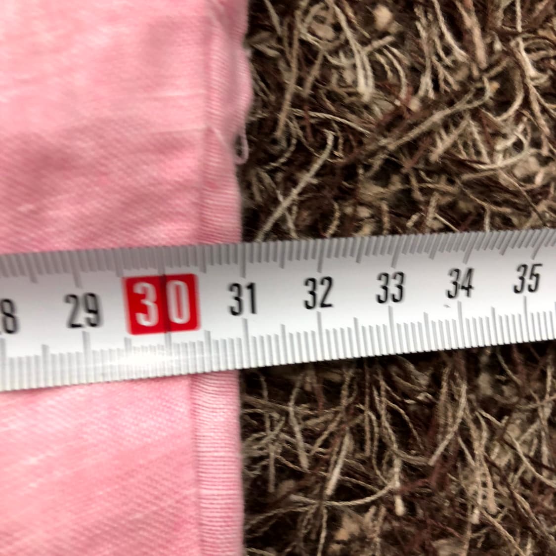28 폴로 랄프로렌 린넨 핑크 반바지 상품이미지8