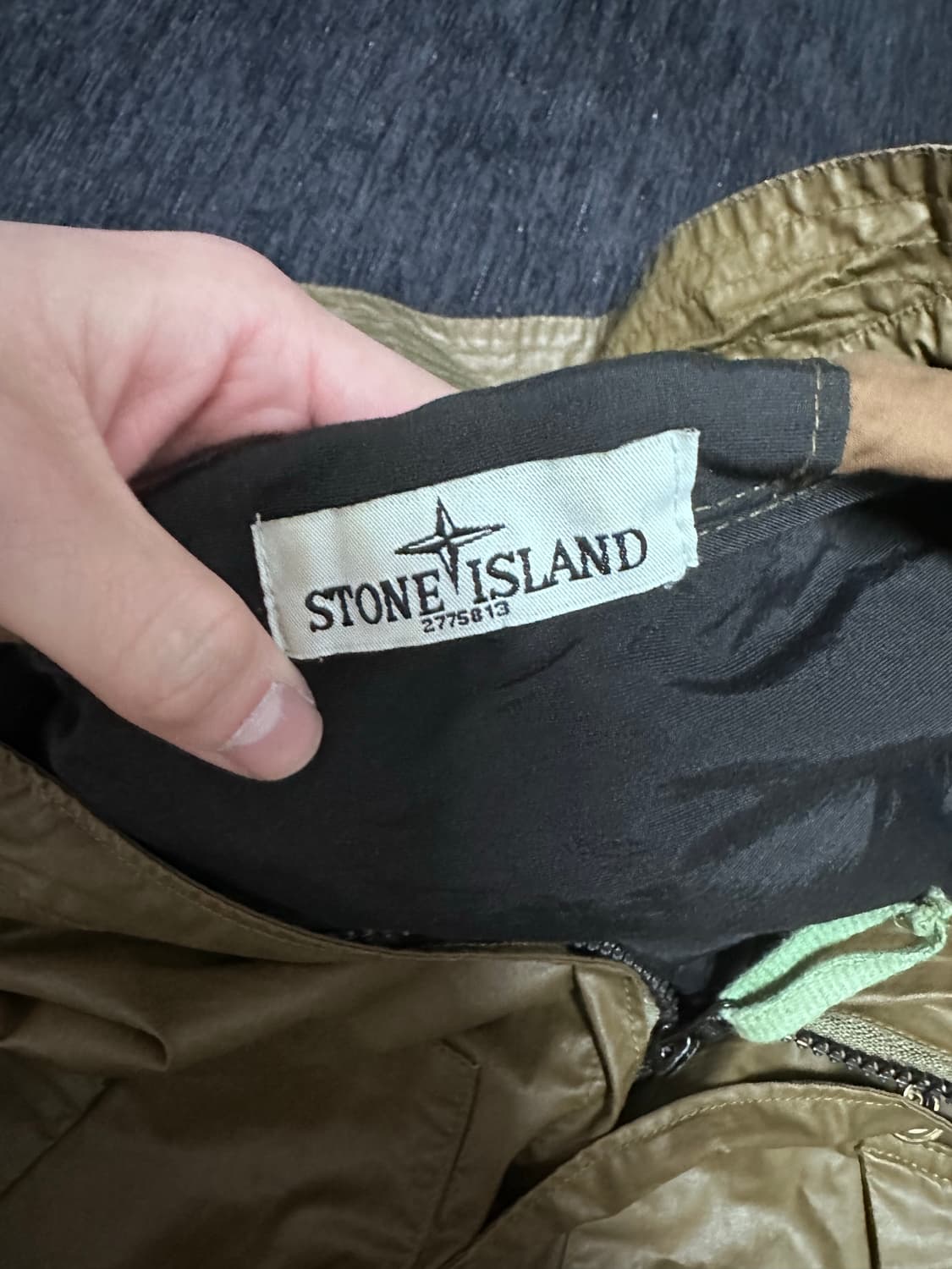 스톤아일랜드 12s/s 무솔라 고마타 바람막이 상품이미지3