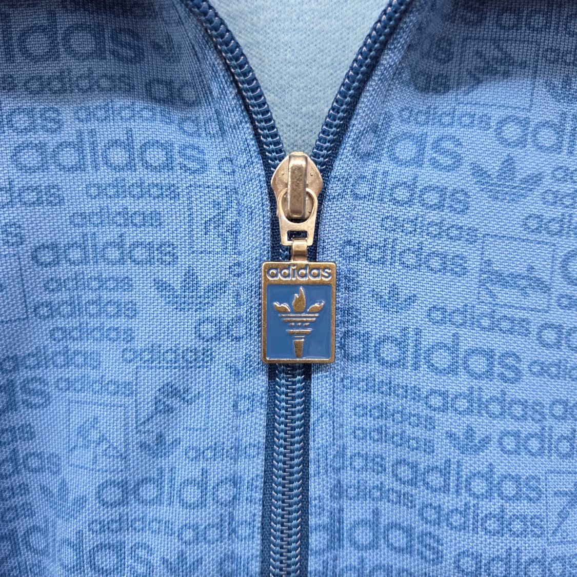 아디다스 져지 올드스쿨 파랑 트랙탑 남녀공용m 상품이미지4