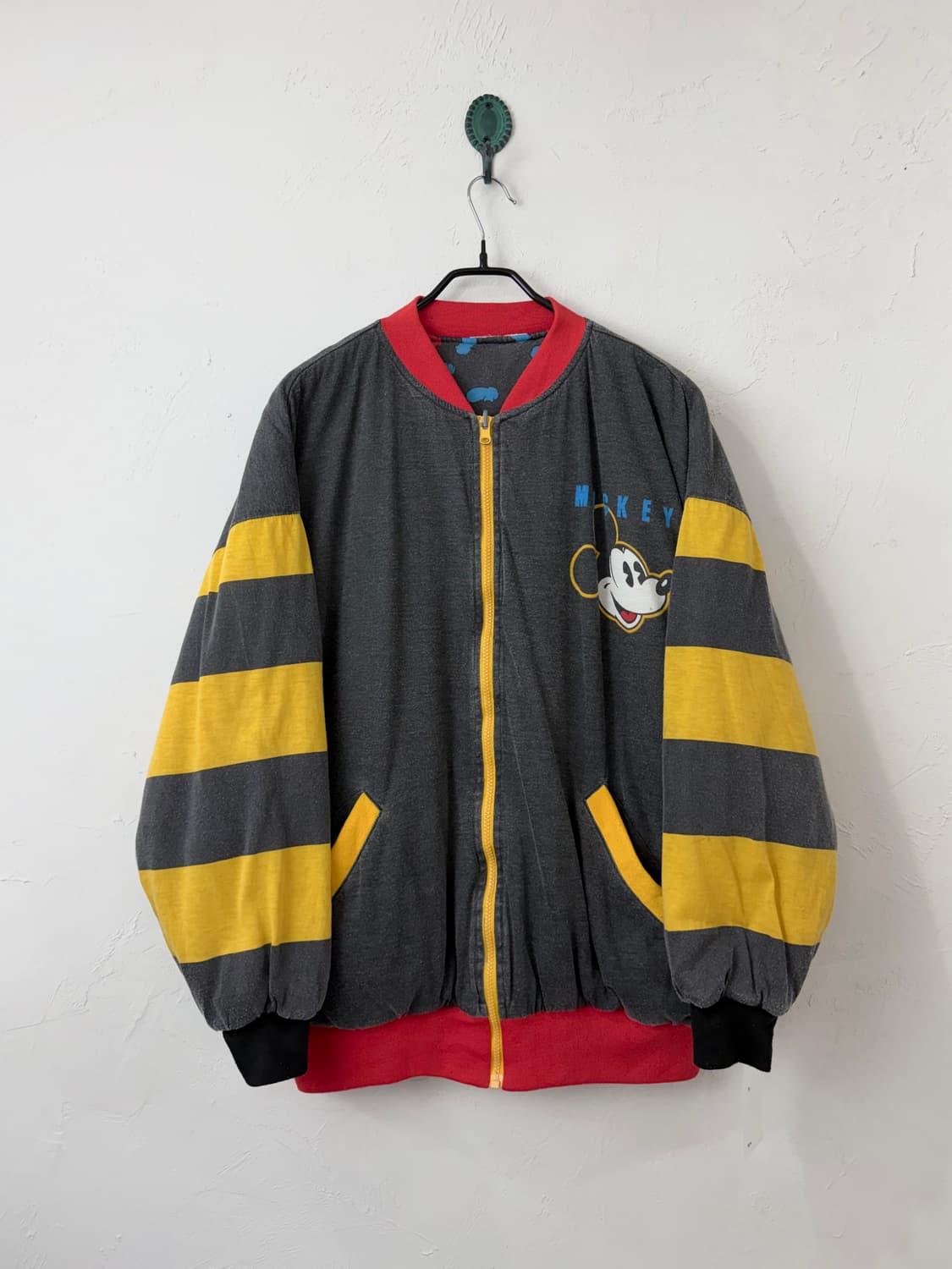 90s 디즈이 미키마우스 리버서블 봄버 상품이미지3