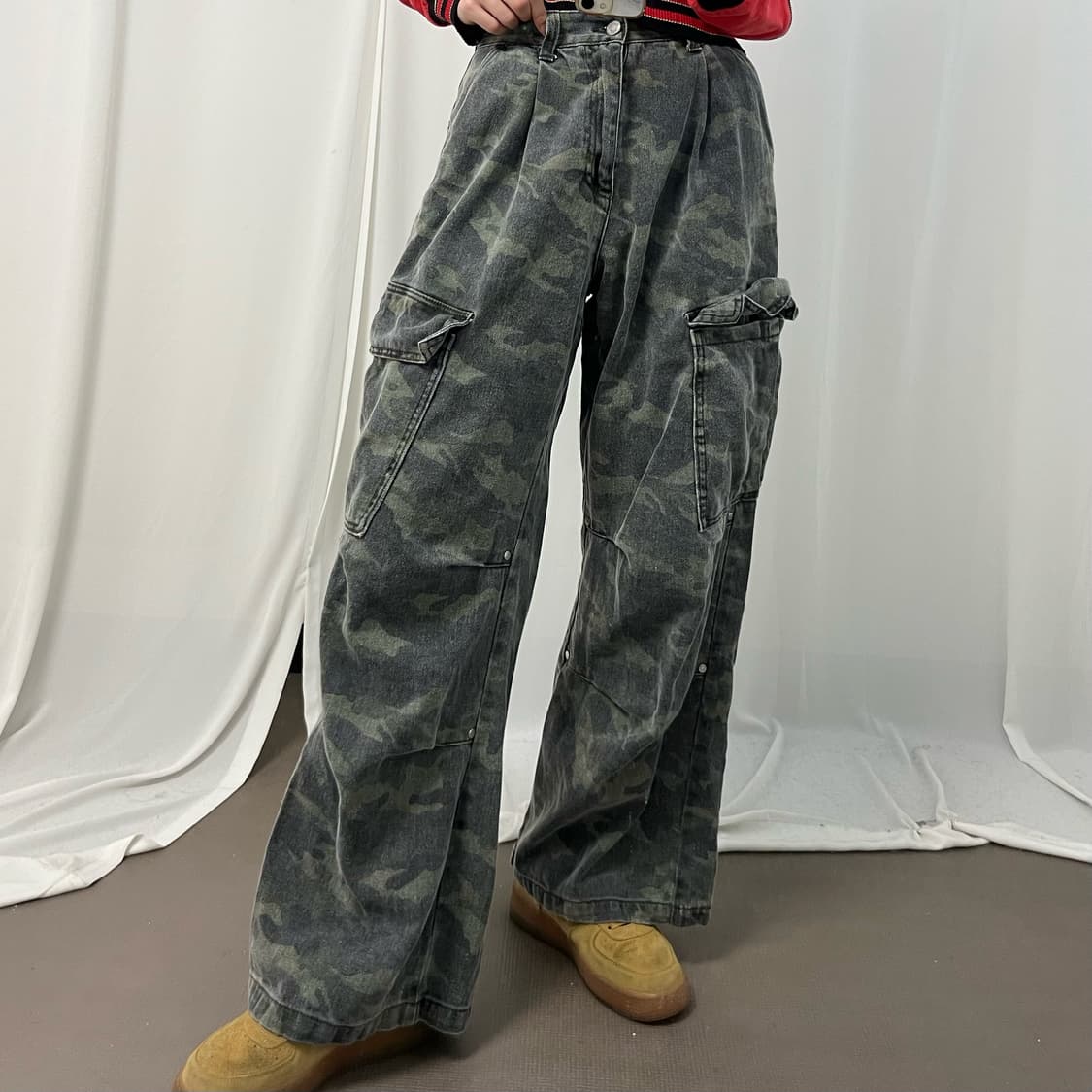 Vintage camo cargo pants 상품이미지2