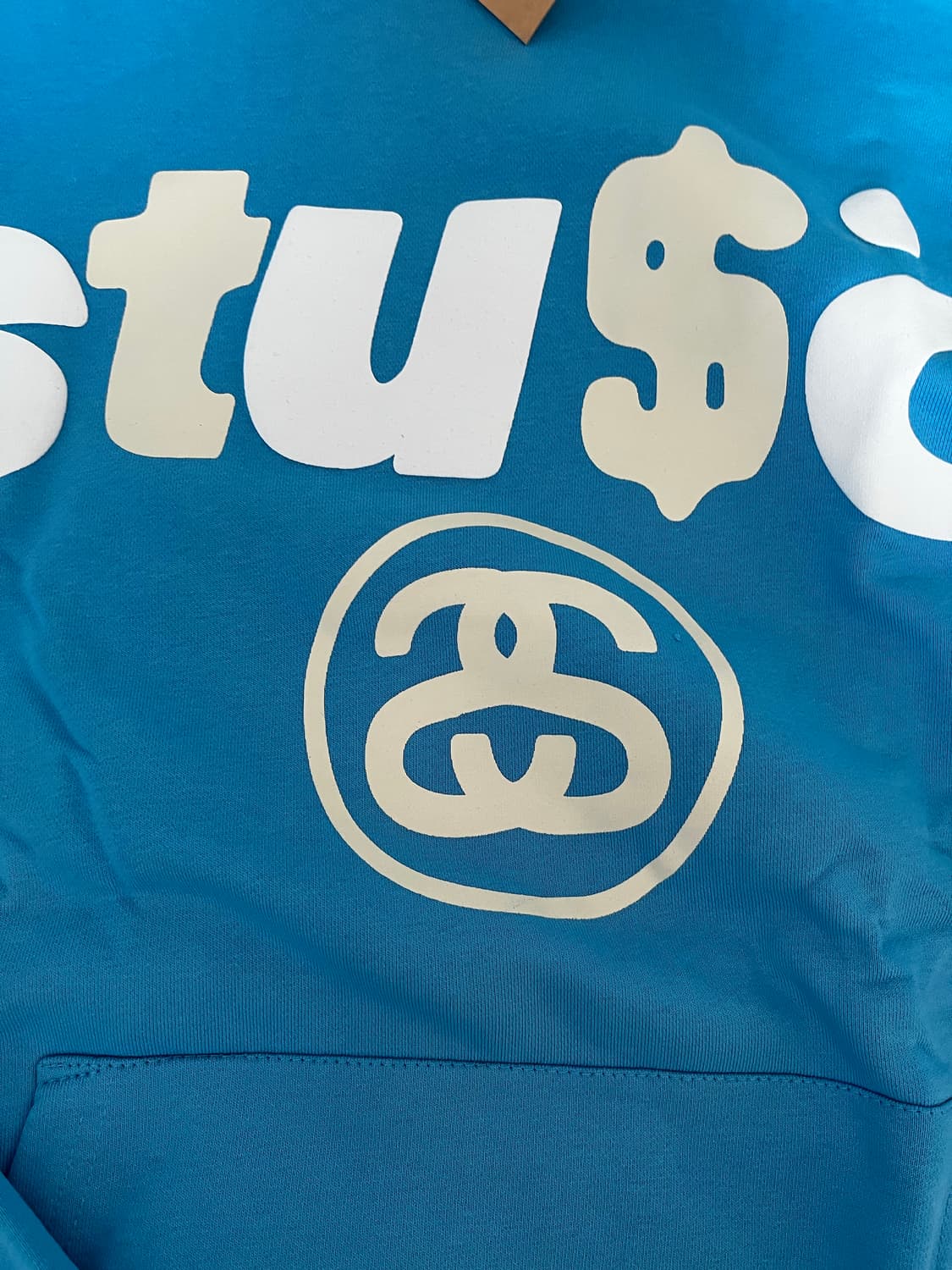 스투시 x cpfm 콜라보 8볼 러그 후드티 급처 상품이미지2