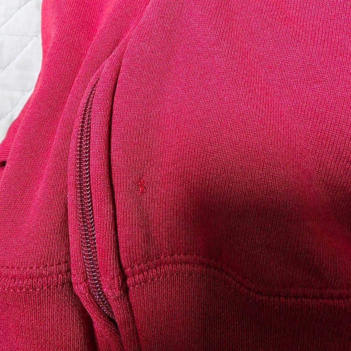 [XXL] 90s 빈티지 러셀 애슬레틱 레드 후드집업 - 라이트 페이드 상품이미지6