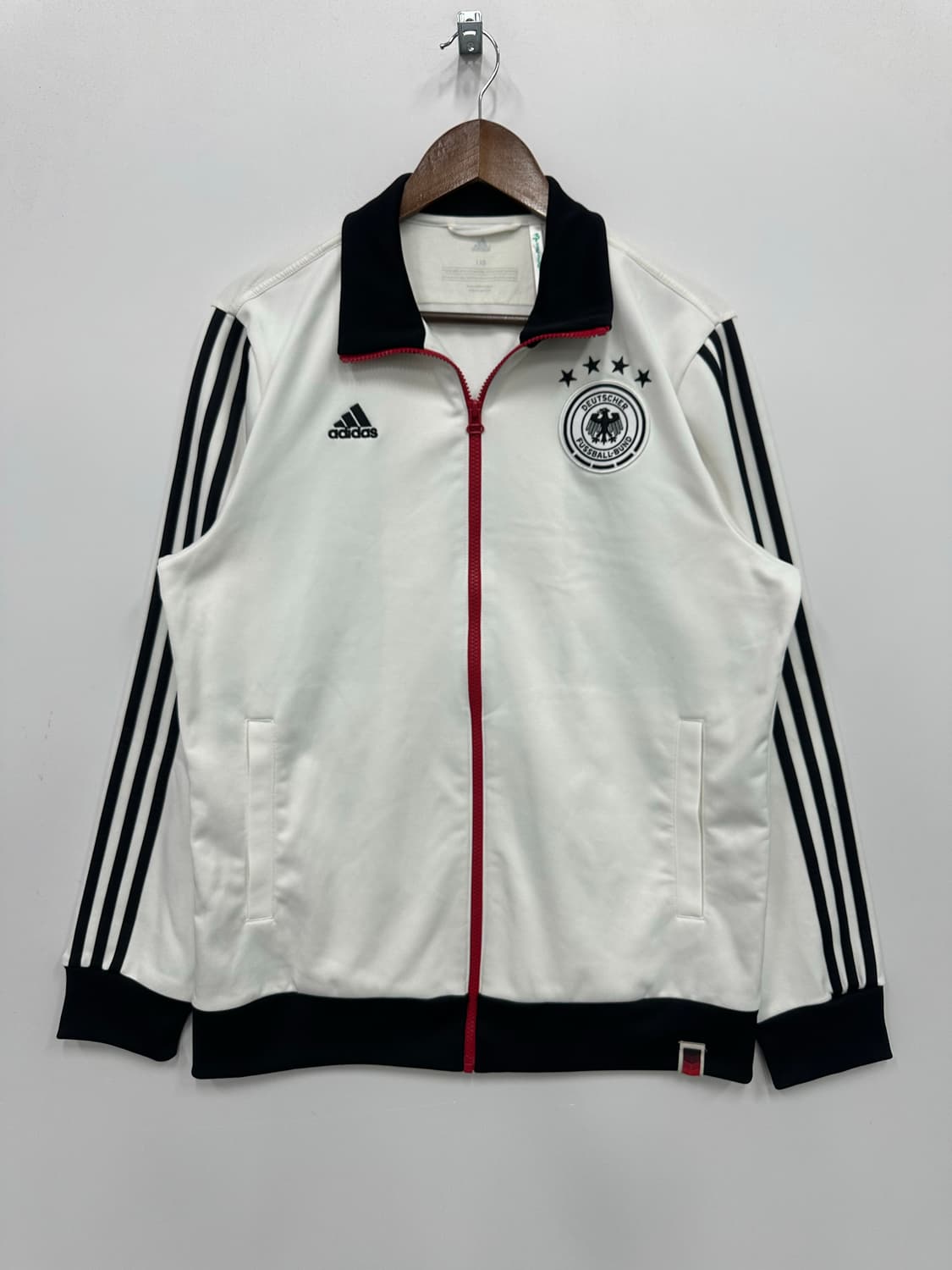 아디다스 화이트 독일 져지 트랙탑 상품이미지1