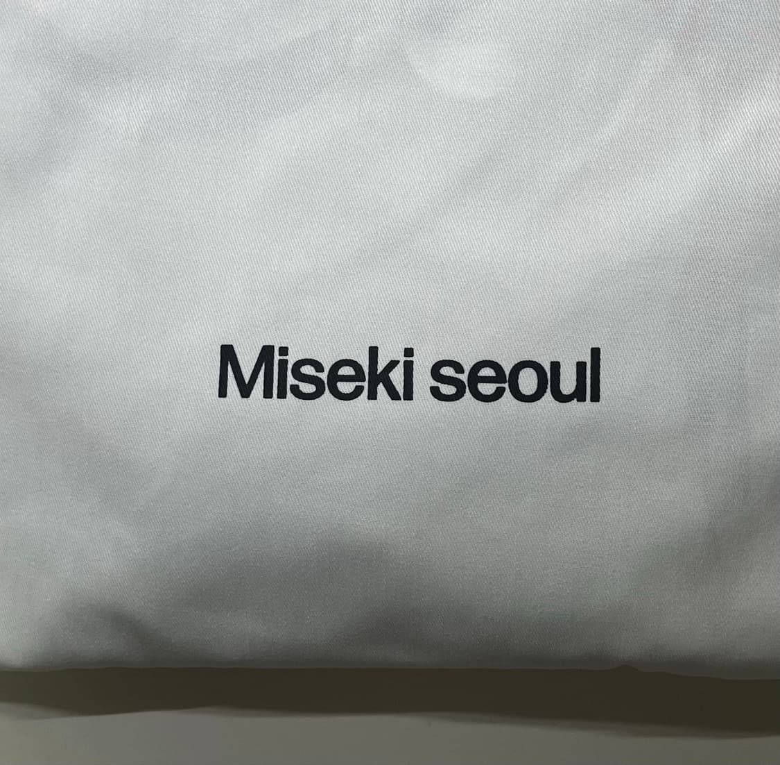 미세키서울 코튼 셔링 부츠컷 팬츠 블랙 1 사이즈 상품이미지4