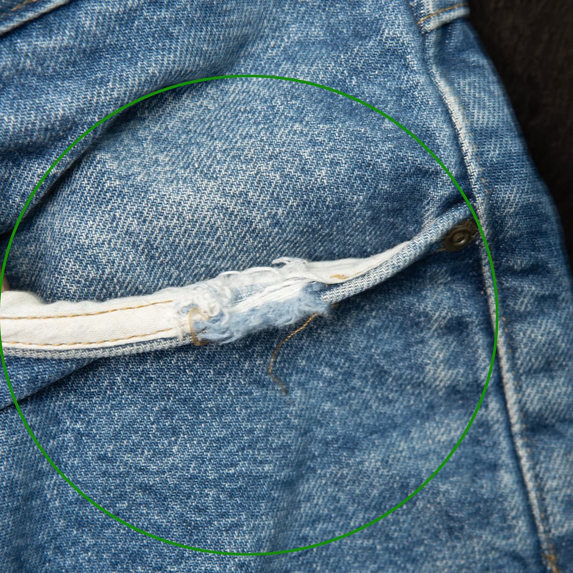 [38] 00s 칼하트 B21 DST 플란넬 라이닝 데님팬츠 헤비웨이트  상품이미지5