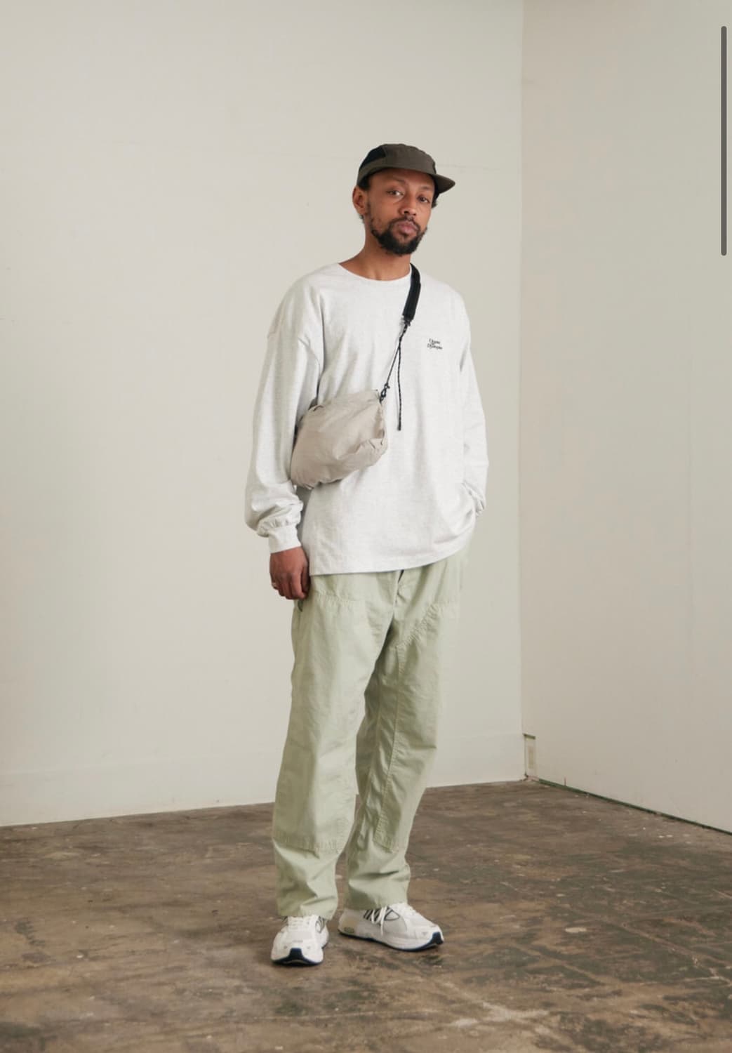 [L] Ends and Means 더블니 페인터 팬츠 23ss 상품이미지5