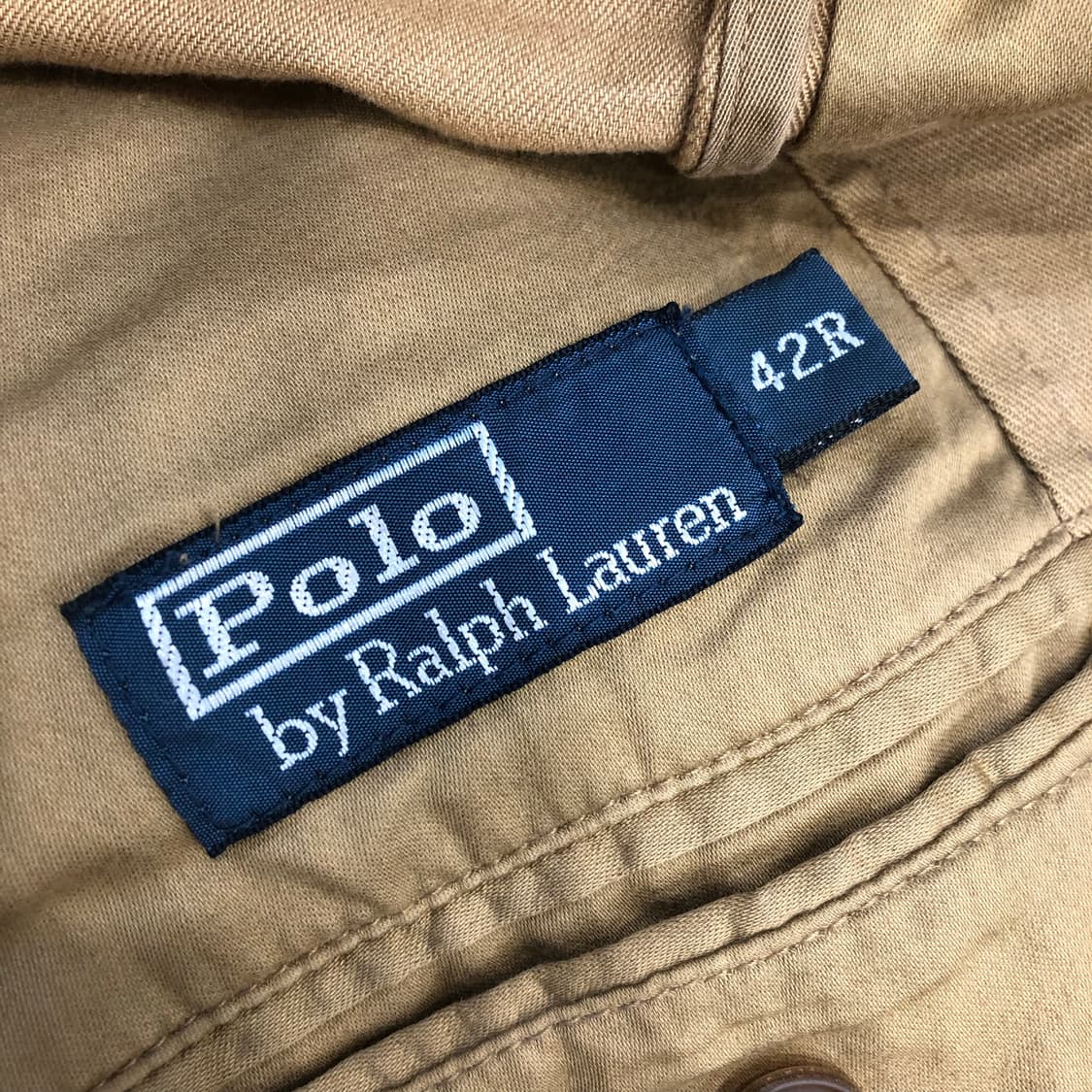 폴로 랄프로렌 베이지 코튼 블레이저 자켓 상품이미지5