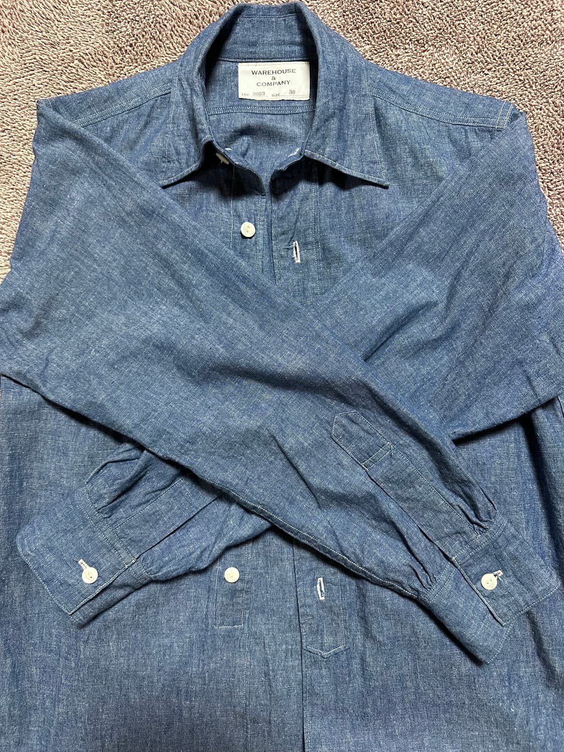 warehouse & co, lot 3053 샴브레이 38 상품이미지1