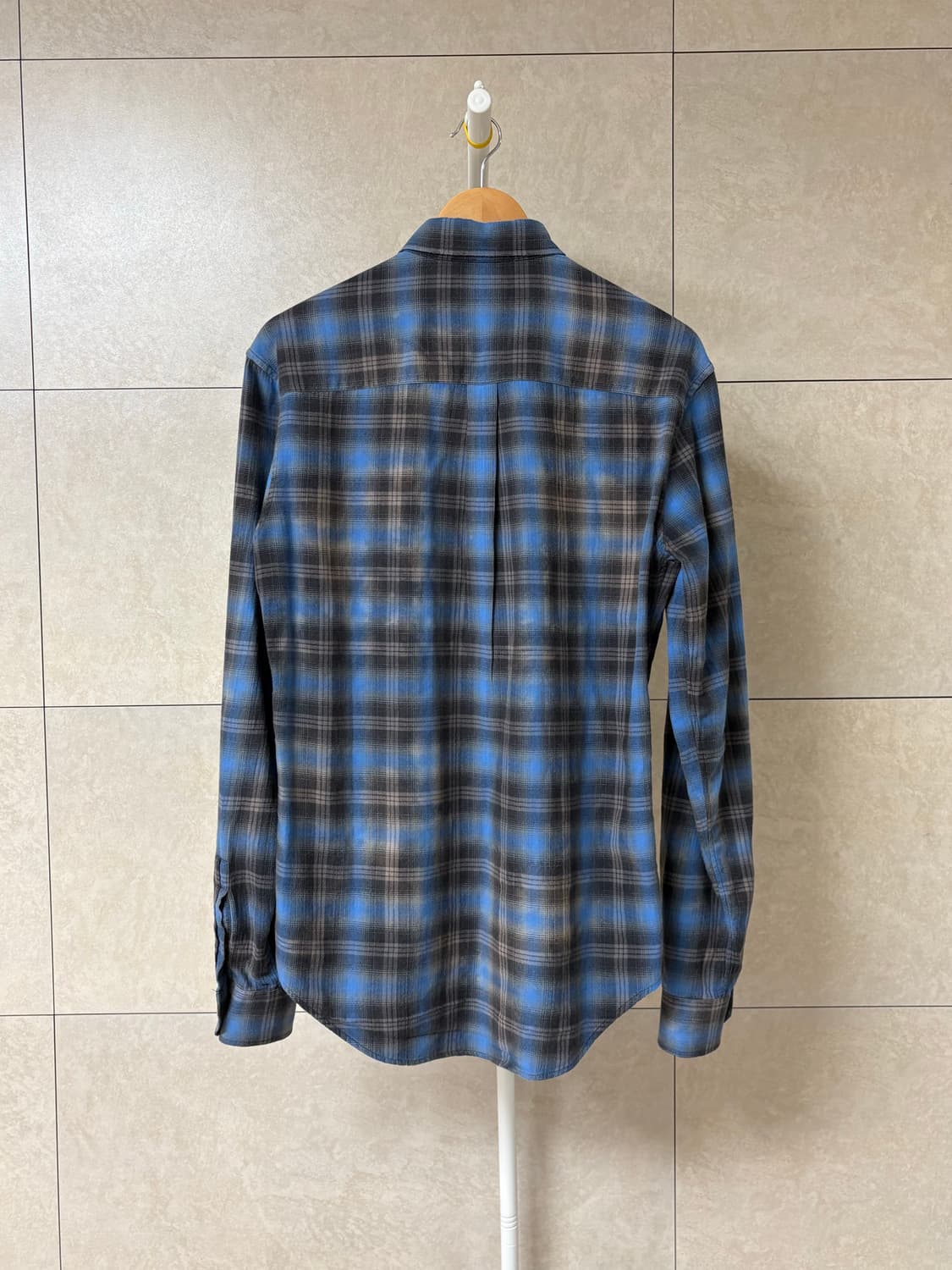 생로랑 플란넬 셔츠 상품이미지3