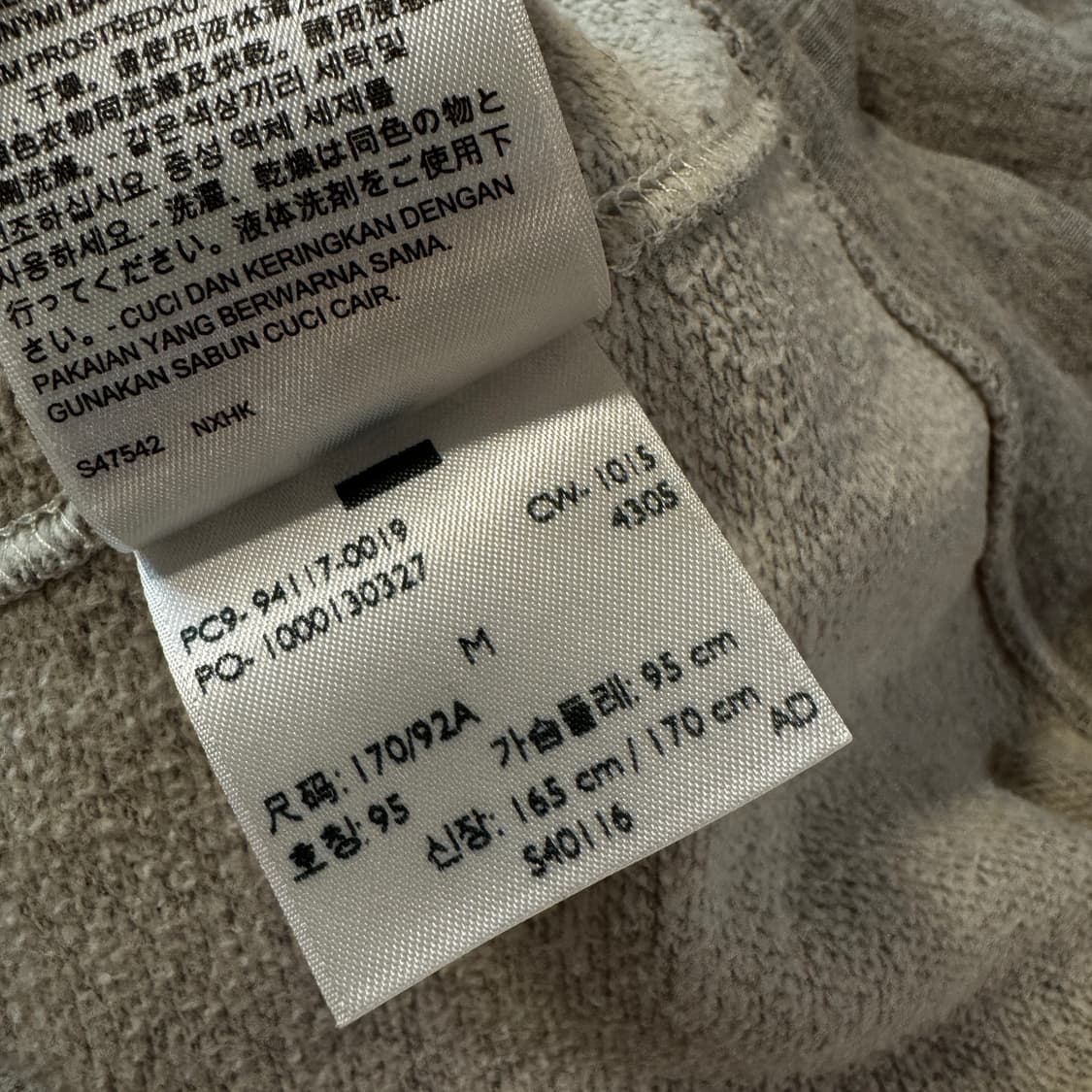 리바이스 LVC 크루넥 그레이 M 상품이미지8