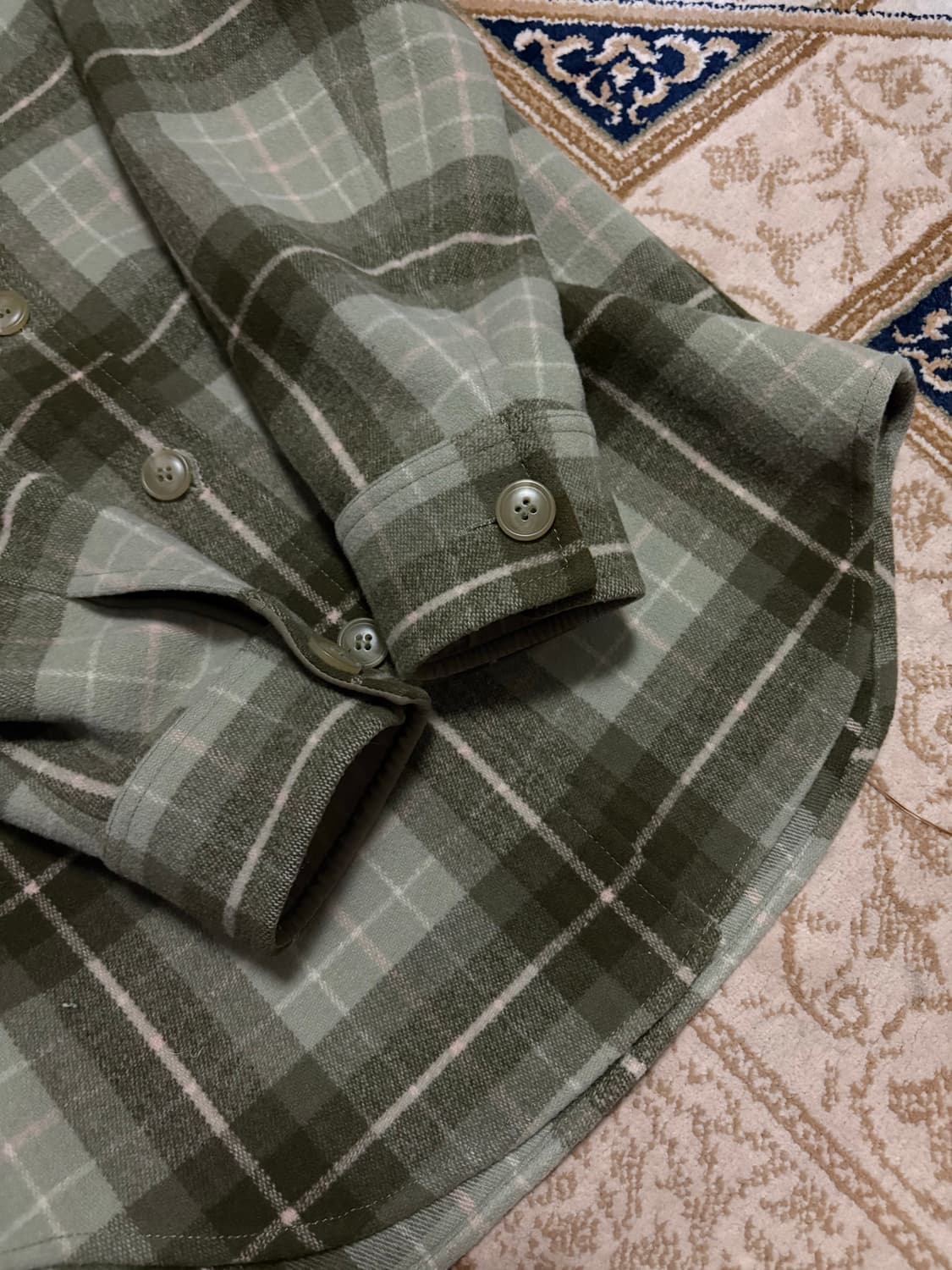 아르켓 arket 울 체크 셔츠 상품이미지6