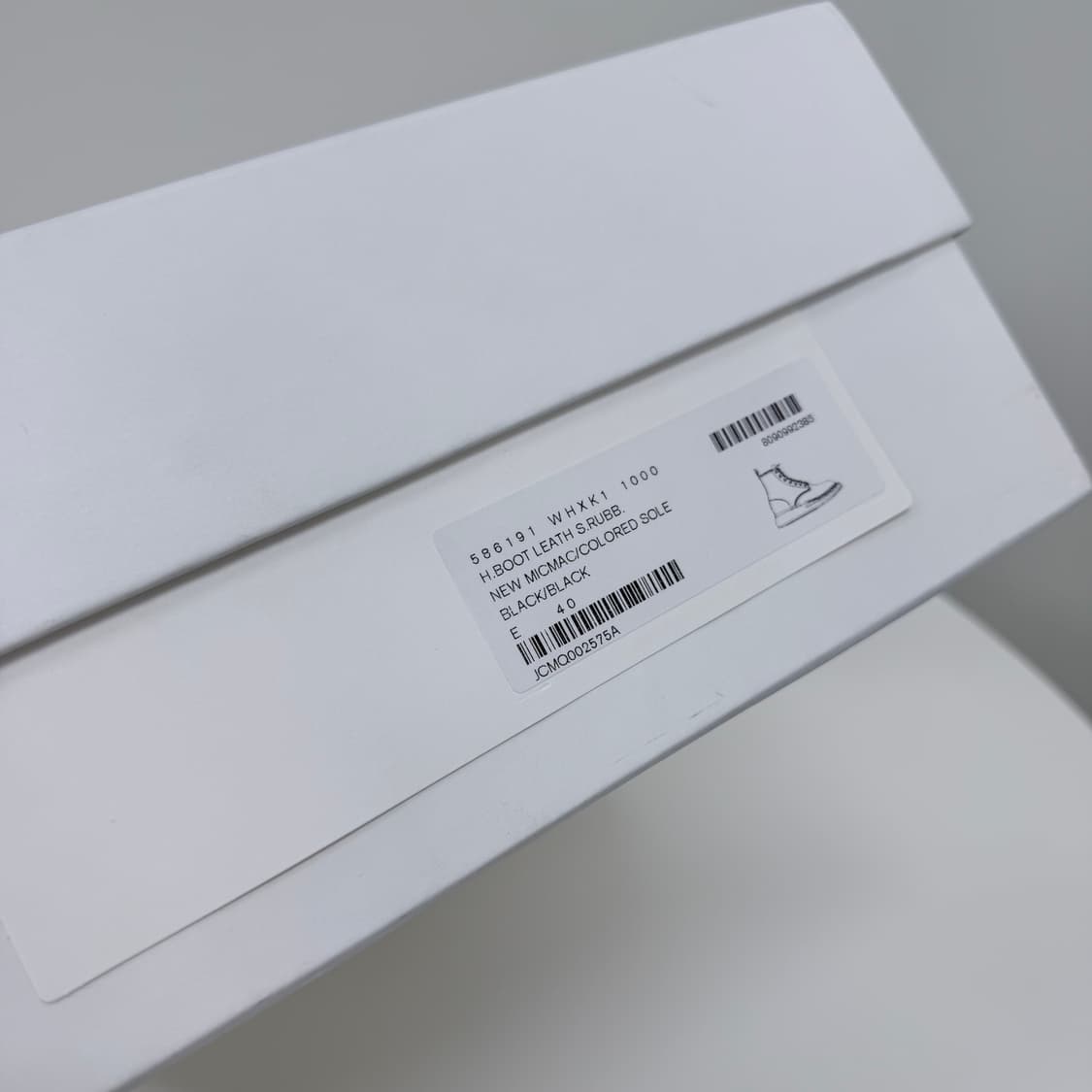 [미사용/250] 알렉산더 맥퀸 스웨이드 부츠 블랙 상품이미지10