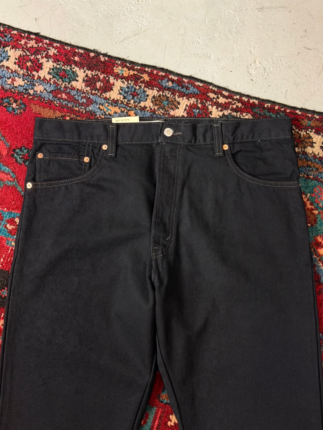 *데드스탁* 00's 빈티지 리바이스 517 블랙 부츠컷 플레어진 상품이미지6