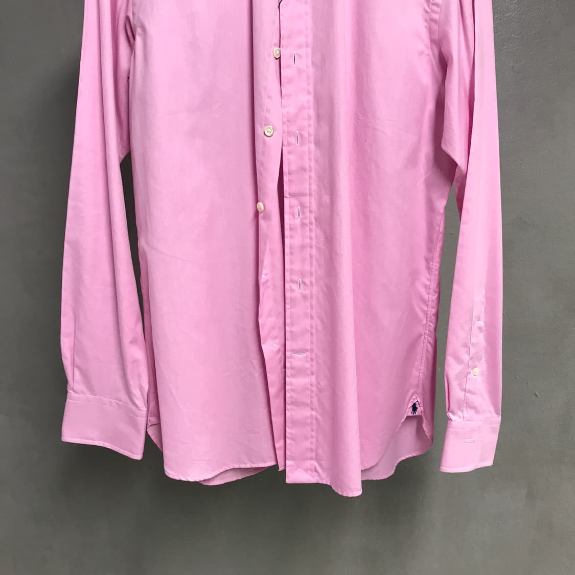 폴로 랄프로렌 솔리드 셔츠 핑크 15/39 상품이미지3