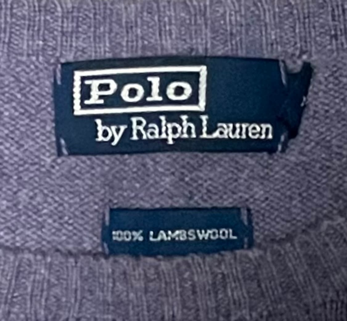폴로 랄프로렌 램스울 니트 XL 상품이미지4