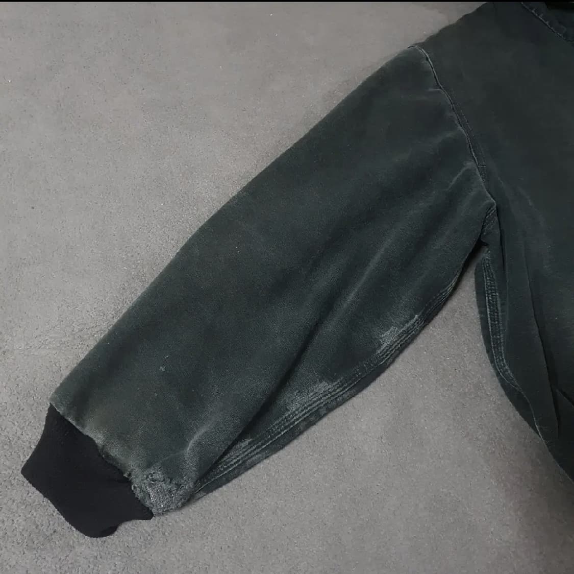 칼하트 J25 모스그린 2XL 액티브 샌드스톤 워크자켓 상품이미지3