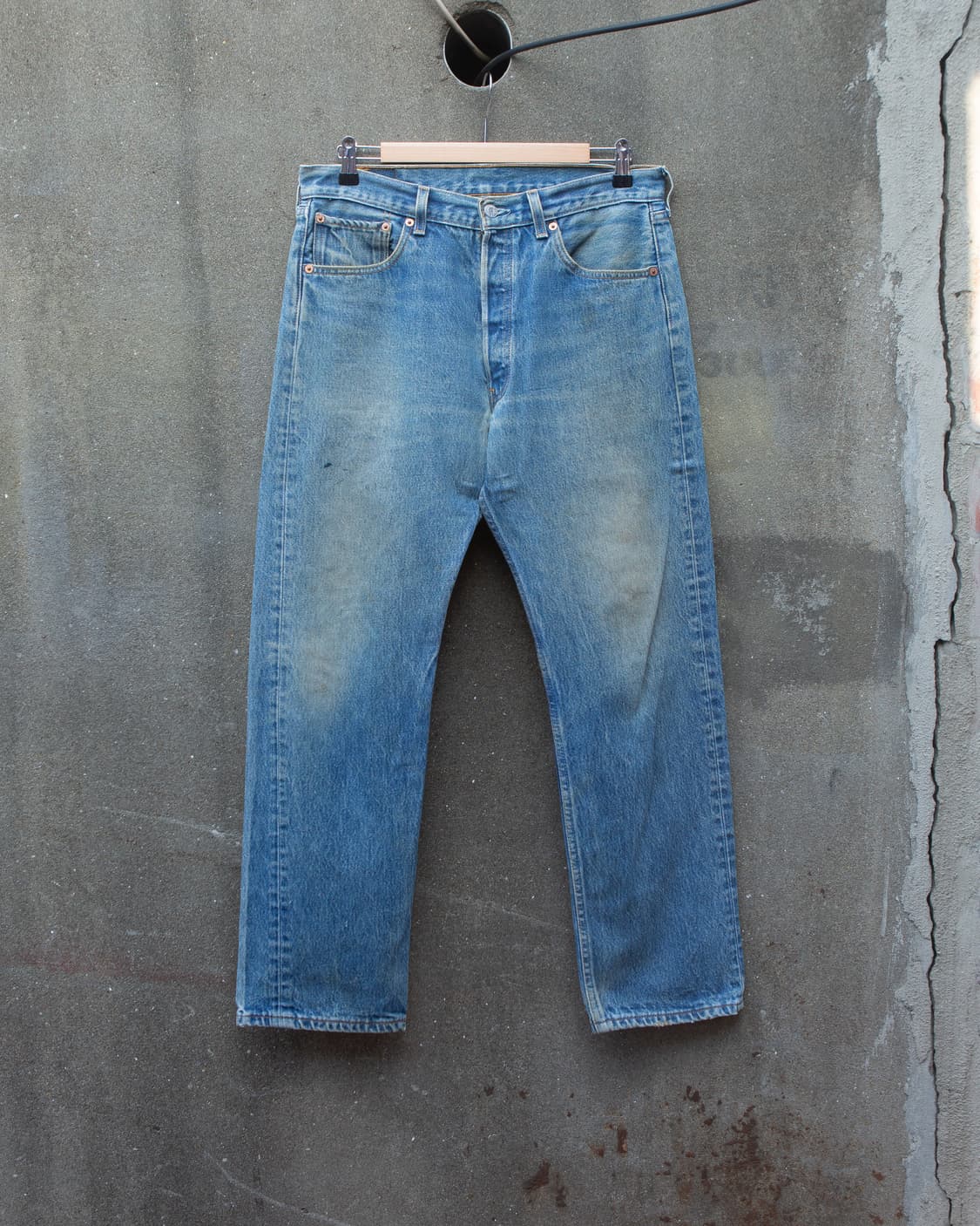 90s 리바이스 501 데님 팬츠 34/32 USA made 상품이미지1