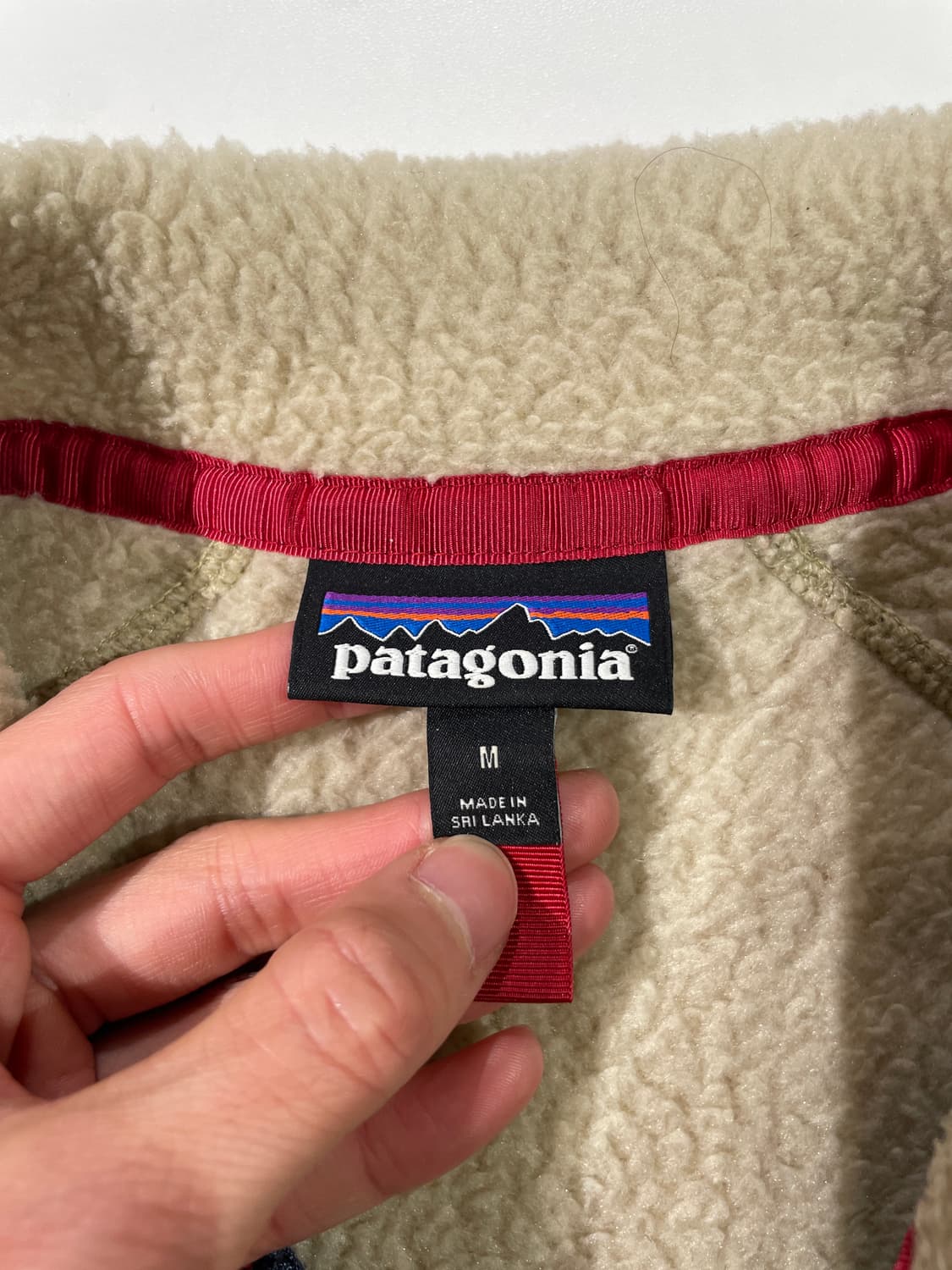 파타고니아 베이지 레트로 파일 펠리칸 플리스 상품이미지7