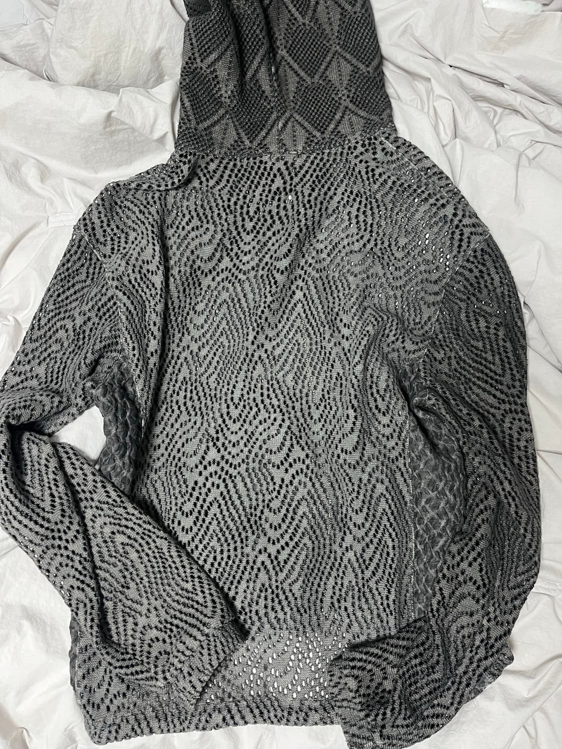 Xlim ep5 01 후드집업 블랙 1 상품이미지3